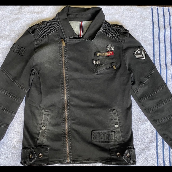 military denim jacket mens